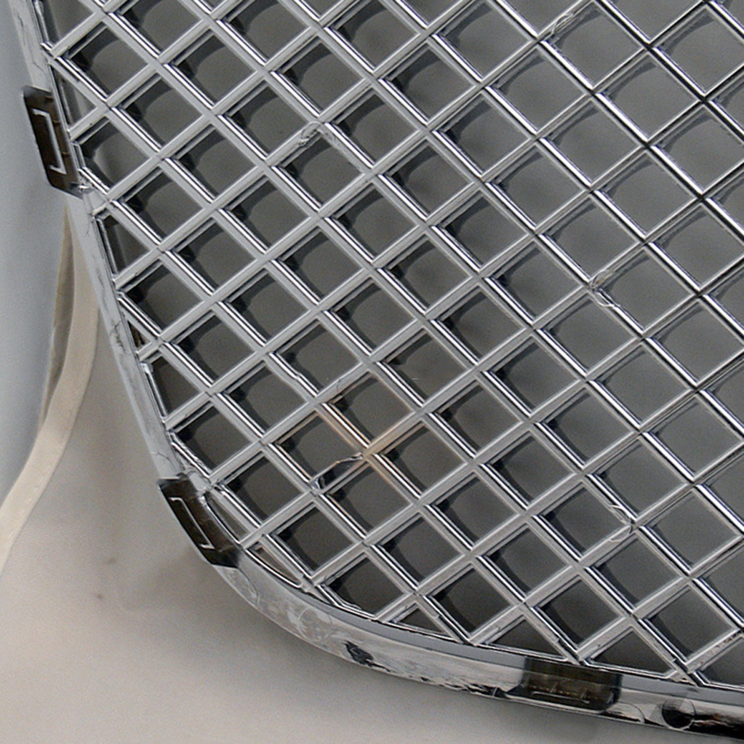 Grilleworld Stainless Steel Chrome Mesh Grille Insert – Lower Bumper, Fits 2011-2014 Chrysler 300 (Not SRT8)