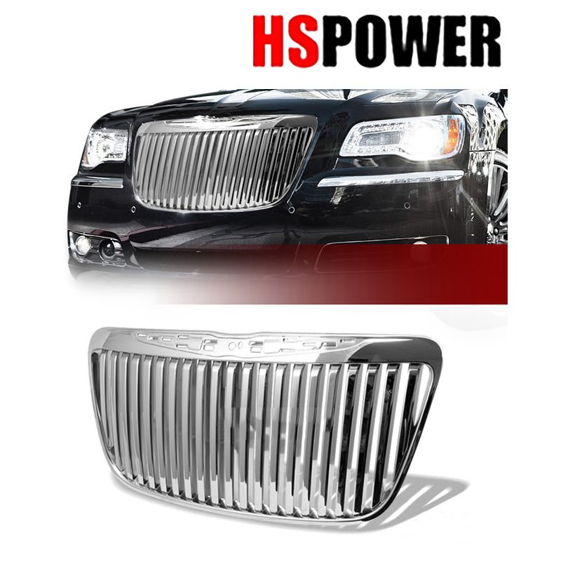 thumbnail image 2 of Evan-Fischer Front Bumper Grille For 2011-2014 Chrysler 300 – Chrome (CH1036143) 2 of 5