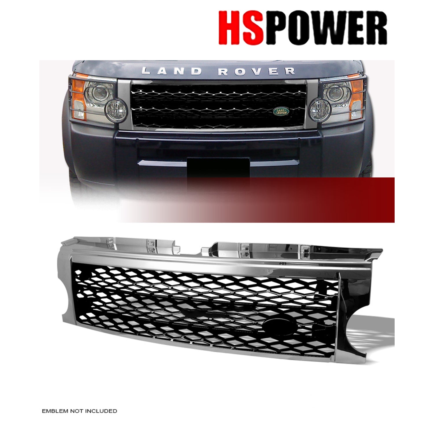 Glossy Black Honeycomb Grill For 03-05 Mazda 6 – 3D Mesh Style Front Bumper Grille